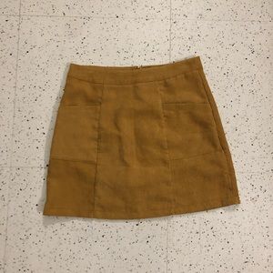 Women’s Mini Corduroy Skirt